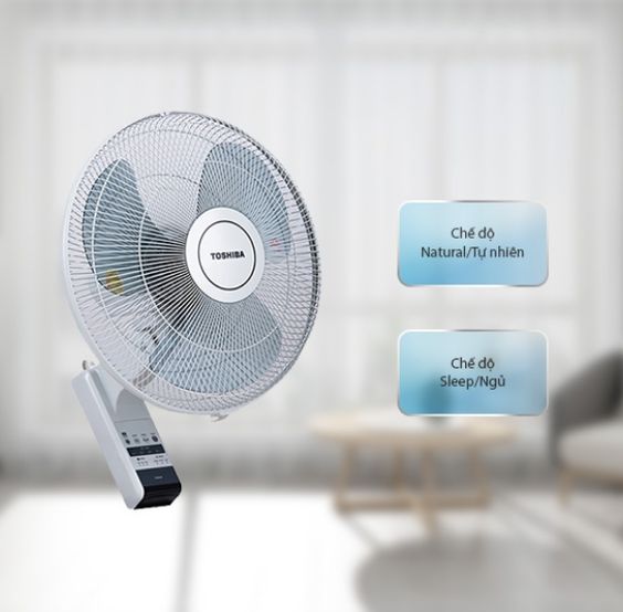 Quạt treo tườngToshiba WSA20(H)VN làm mát ổn định